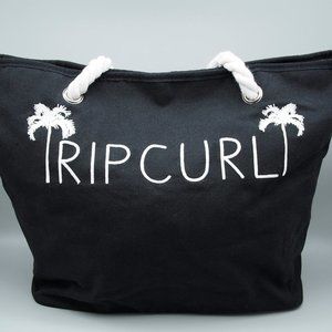 Rip Curl Tote Bag Palm Trees 100% Cotton Heavyweight 19x14